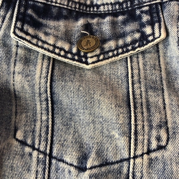 🆕 Live Fast Skull Graphic Denim Jacket - Picture 9 of 12